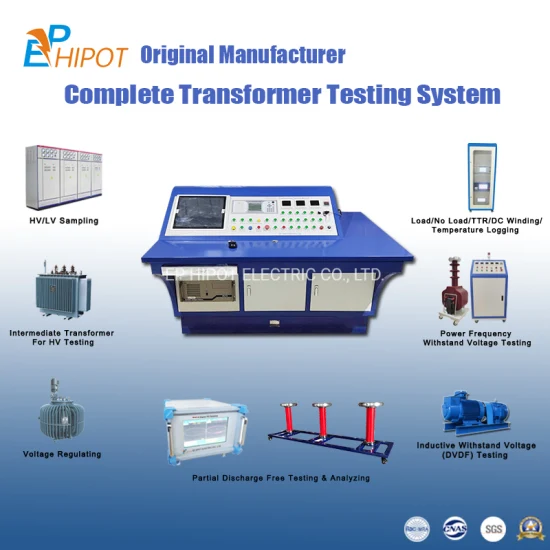 IEC Standard China Automatic Transformer Test Bench Transformer Testing System Load Loss No Load Current High Voltage Tester